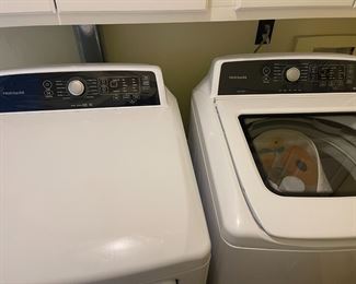 Very nice Frigidaire washer and gas dryer