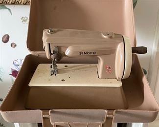 Toy Singer Sewing machine with original case