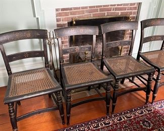 Hitchcock style chairs