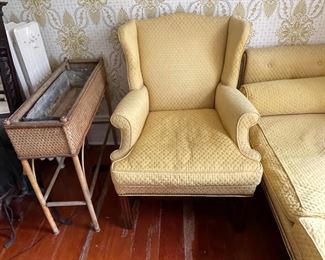 Matching victorian couch and chair