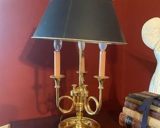 L3 - $125 French Horn Lamp by Baldwin. 