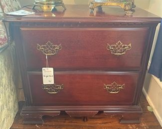 F21 - $45 single nightstand. Measures 26" wide x 16" deep x 24" tall. 