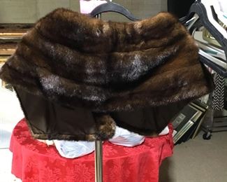 Bergdorf Goodman sable stole