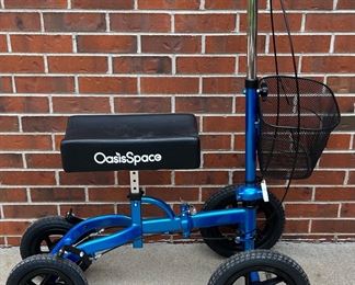 OasisSpace Blue Adjustable Hight Knee Scooter