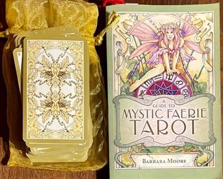 Deck Of 73 Mystic Faerie Tarot Cards And Barbra Moore Mystic Faerie Tarot