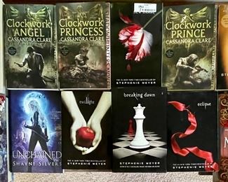 Books - Twilight Series, The Host, Clockwork Angel Clare, Mist Of Avalon, Unchained, And More 