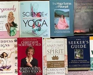 Yoga Books - The Teachings Of Don Juan, The Seekers Guide, How To Change Your Life, Goddess, And More