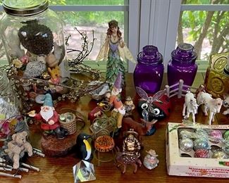 Fairy Garden Trinkets - Fairies, Crystals, Mini Animals, Ornaments, Gnomes, And More