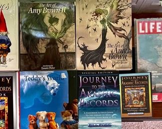 Books - Art Of Amy Brown, Gnomes, Teddies World, Life Magazine, And More