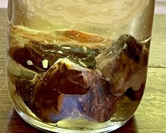 Jar Of Natural Opal Pieces