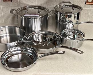 Cuisinart 11 Piece MultiClad Pro Stainless Pot And Pan Set
