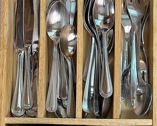 Assorted Stainless Silverware - Wallace, Home Hero, Trenton, And More