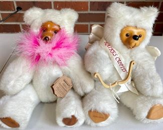 (2) Robert Raikes Bears - Cupid And Terry With Original Tags