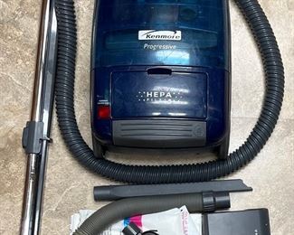 Kenmoore Progressive Model 116 Powermate Vacuum Cleaner With Attachments And Bags