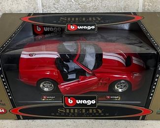 Burago 1:24 Scale Series 1 1999 Shelby Mustang Diecast Car In Original Box