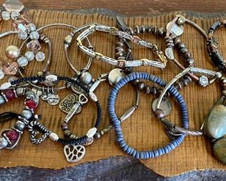 Vintage Metal And Bead Bracelets - Alex And Andy, And More