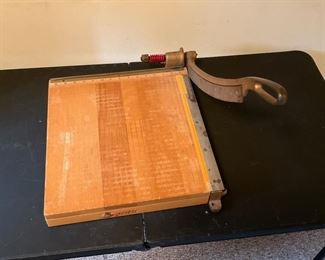 Vintage Paper Cutter