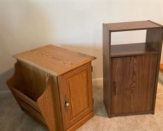Two Small Cabinets