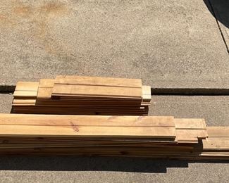 Tongue N Groove Wood Lot