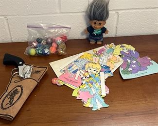 Some Old Toys and Paper Dolls