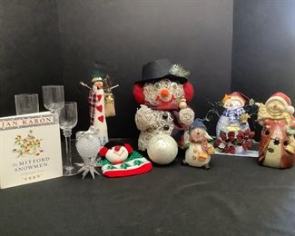 Snowman Figurines
