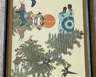 Paul R Goble Native American Print