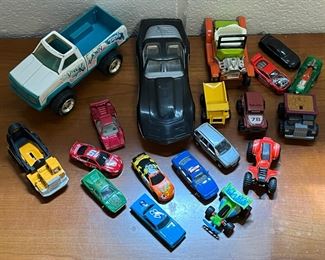 Old Cars Some Matchbox Some Hot Wheels