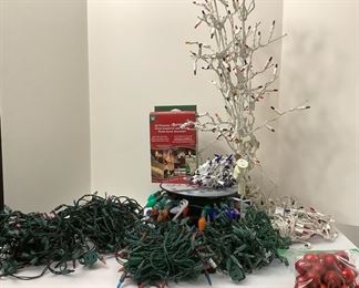 Christmas Lights And Ornaments