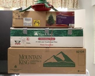 Artificial Christmas Trees And Stand