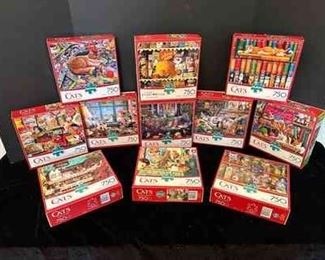 750 Piece Cat Puzzles