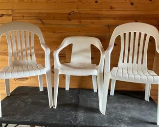 3 Patio Chairs