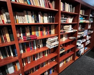 New books from upstairs not offered in previous sale 