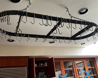 Pot hanging rack $100
