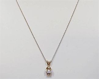 Gold Opal Necklace