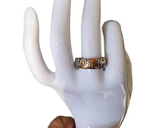 Sterling Silver Dragon Fly Ring