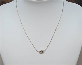 Water Drop Sterling Necklace