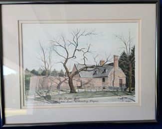 Colonial Williamsburg Print