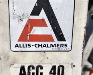 Allis Chalmers fork truck ACC 40 