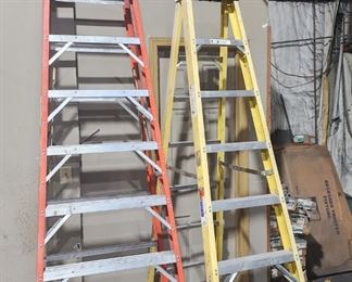 12 foot and 8 foot Werner ladders