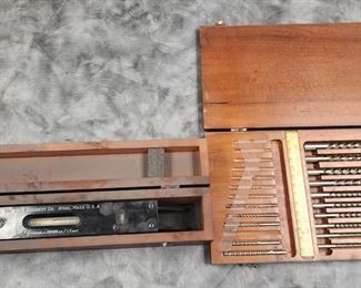 Starrett level and Reamers