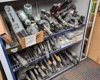 Assorted air tools