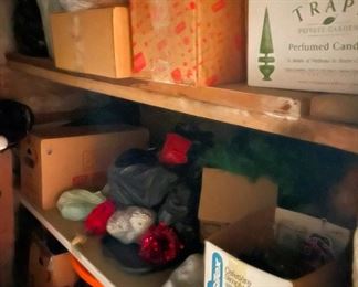 Still unpacking the Christmas decorations