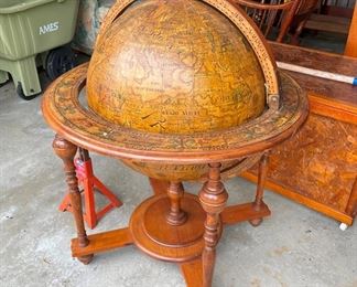 Globe with bar inside