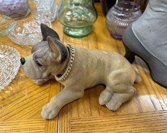 vintage bull dog bobble head 
