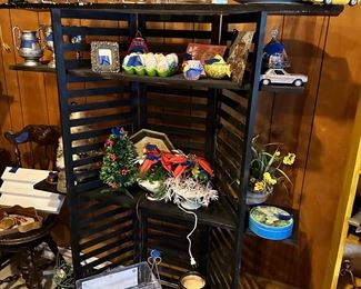 Vintage Christmas. Vintage model cars, lots of storage gizmos.