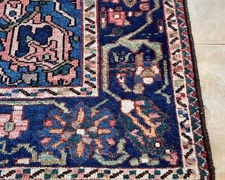 SOLD Alternate view of Hand-Knotted Wool Rug.