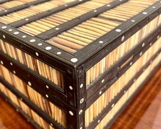 Alternate view of Porcupine Quill Box.