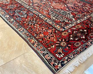 SOLD-Alternate view of 11 x 13 Wool Rug.