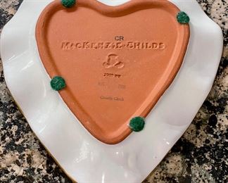 Alternate view of MacKenzie Childs Dish.