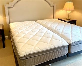 SOLD base and fitted sheet.  Personal Comfort Twin XL Air Mattresses and Motorized Platform Base. Includes mattress cover and fitted sheet. CLEAN AS A WHISTLE! ((Top line sells new for $4400.))